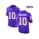 2016 Youth Clemson Tigers Ben Boulware #10 College Football Limited Jersey - Purple