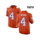 2016 Youth Clemson Tigers DeShaun Watson #4 College Football Limited Jersey - Orange