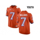 2016 Youth Clemson Tigers Mike Williams #7 College Football Limited Jersey - Orange