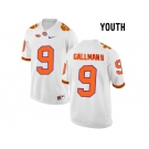 2016 Youth Clemson Tigers Wayne Gallman II #9 College Football Limited Jersey - White