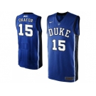 Duke Blue Devils Jahlil Okafor #15 College Basketball Jersey - Duke Blue