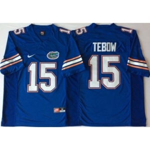 Florida Gators #15 Tim Tebow Blue College Football Jersey