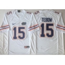 Florida Gators #15 Tim Tebow White College Football Jersey