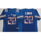 Florida Gators #22 Emmitt Smith Blue Player Fashion Stitched NCAA Jersey