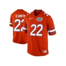 Florida Gators E.Smith #22 College Football Jersey - Orange