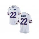 Florida Gators E.Smith #22 College Football Jersey - White