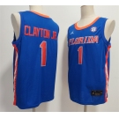 Men's Florida Gators #1 Walter Clayton Jr. Royal Stitched Basketball Jersey