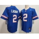 Men's Florida Gators #2 DJ Lagway Royal F.U.S.E. Stitched Jersey