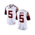 2016 Men's Florida State Seminoles Jameis Winston #5 College Football Limited Jersey - White