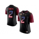 2016 US Flag Fashion-2016 Men's Florida State Seminoles Deion Sanders #2 College Football Limited Jersey - Black