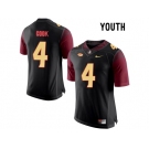 2016 Youth Florida State Seminoles Dalvin Cook #4 College Football Limited Jersey - Black