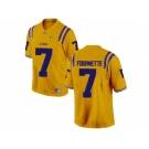 2016 Men's LSU Tigers Leonard Fournette #7 College Football Limited Jersey - Gold