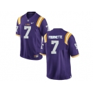 2016 Men's LSU Tigers Leonard Fournette #7 College Football Limited Jersey - Purple