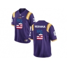 2016 US Flag Fashion 2016 Men's LSU Tigers Odell Beckham Jr. #3 College Football Limited Jersey - Purple