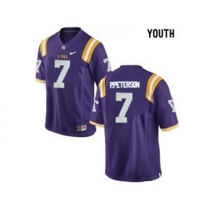 Youth LSU Tigers Patrick Peterson #7 College Football Limited Jersey - Purple