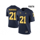 2016 Youth Jordan Brand Michigan Wolverines Charles Woodson #2 College Football Limited Jersey - Yellow