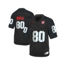 Men's Nebraska Cornhuskers Kenny Bell #80 College Football Jersey - Black