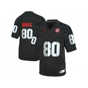 Men's Nebraska Cornhuskers Kenny Bell #80 College Football Jersey - Black