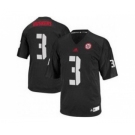 Nebraska Cornhuskers #3 Taylor Martinez Black College Football NCAA Jerseys