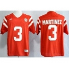 Nebraska Cornhuskers #3 Taylor Martinez Red NCAA Jerseys