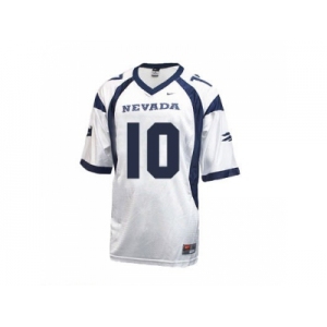 Nevada Wolf Pack Colin Kaepernick #10 WAC Patch College Football Jerseys - White
