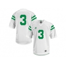 Addidas Men's Norte Dame Fighting Irish #3 Under The Lights College Football Jersey - White