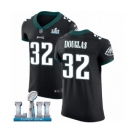 Men's Nike Philadelphia Eagles #32 Rasul Douglas Black Vapor Untouchable Elite Player Super Bowl LII NFL Jersey