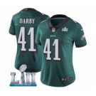 Women's Nike Philadelphia Eagles #41 Ronald Darby Midnight Green Team Color Vapor Untouchable Limited Player Super Bowl LII NFL Jersey