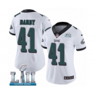 Women's Nike Philadelphia Eagles #41 Ronald Darby White Vapor Untouchable Limited Player Super Bowl LII NFL Jersey