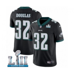 Youth Nike Philadelphia Eagles #32 Rasul Douglas Black Alternate Vapor Untouchable Limited Player Super Bowl LII NFL Jersey