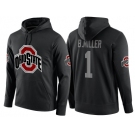 NCAA Ohio State Buckeyes #1 Braxton Miller Black Playoff Bound Vital College Football Pullover Hoodie