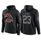 NCAA Ohio State Buckeyes #23 Lebron James Black Playoff Bound Vital College Football Pullover Hoodie