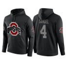 NCAA Ohio State Buckeyes #4 Curtis Samuel Black Playoff Bound Vital College Football Pullover Hoodie