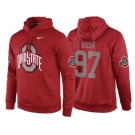 NCAA Ohio State Buckeyes #97 Joey Bosa Red Playoff Bound Vital College Football Pullover Hoodie