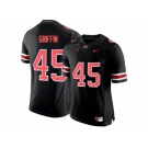 2016 Ohio State Buckeyes Archie Griffin #45 College Football Limited Jersey - Blackout