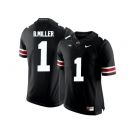 2016 Ohio State Buckeyes Braxton Miller #1 College Football Limited Jersey - Black