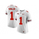 2016 Ohio State Buckeyes Braxton Miller #1 College Football Limited Jersey - White