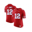 2016 Ohio State Buckeyes C.Jones #12 College Football Limited Jersey - Scarlet