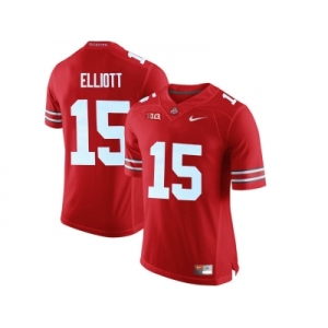 2016 Ohio State Buckeyes Ezekiel Elliott #15 College Football Limited Jersey - Scarlet