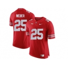 2016 Ohio State Buckeyes Mike Weber #25 College Football Limited Jersey - Scarlet