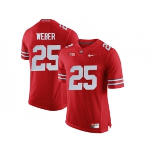 2016 Ohio State Buckeyes Mike Weber #25 College Football Limited Jersey - Scarlet