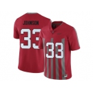 2016 Ohio State Buckeyes Pete Johnson #33 College Football Alternate Elite Jersey - Scarlet