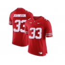 2016 Ohio State Buckeyes Pete Johnson #33 College Football Limited Jersey - Scarlet