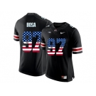 2016 US Flag Fashion Ohio State Buckeyes Nick Bosa #97 College Football Limited Jersey - Black