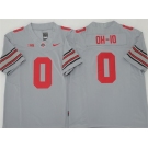 Men's Ohio State Buckeyes #0 OH-IO Gray 2025 F.U.S.E. Limited Stitched Jersey