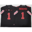 Men's Ohio State Buckeyes #1 Buckeyes Black 2025 F.U.S.E. Limited Stitched Jersey