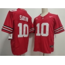 Men's Ohio State Buckeyes #10 Julian Sayin Red 2025 F.U.S.E. Limited Stitched Jersey