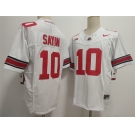 Men's Ohio State Buckeyes #10 Julian Sayin White 2025 F.U.S.E. Limited Stitched Jersey