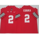 Men's Ohio State Buckeyes #2 Emeka Egbuka Red 2025 F.U.S.E. Limited Stitched Jersey
