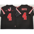 Men's Ohio State Buckeyes #4 Jeremiah Smith Black 2025 F.U.S.E. Limited Stitched Jersey